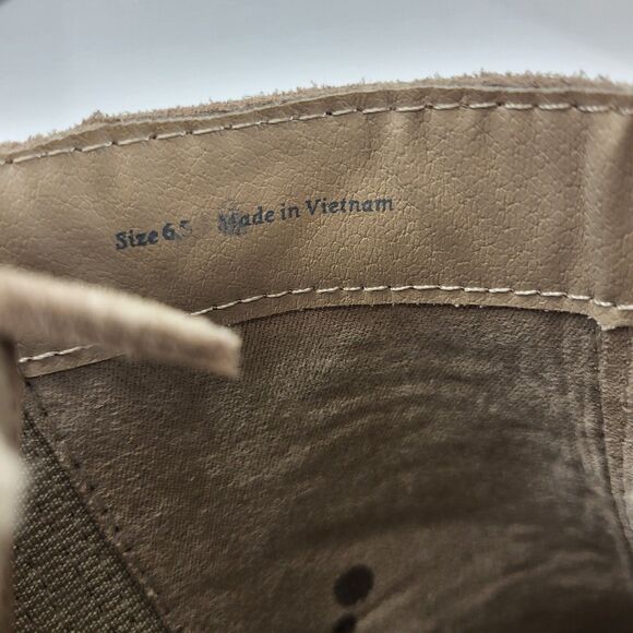 Dolce Vita Women Martey waterproof Boots Booties Chunky Block Heel Suede Zip 6.5 - Picture 15 of 15